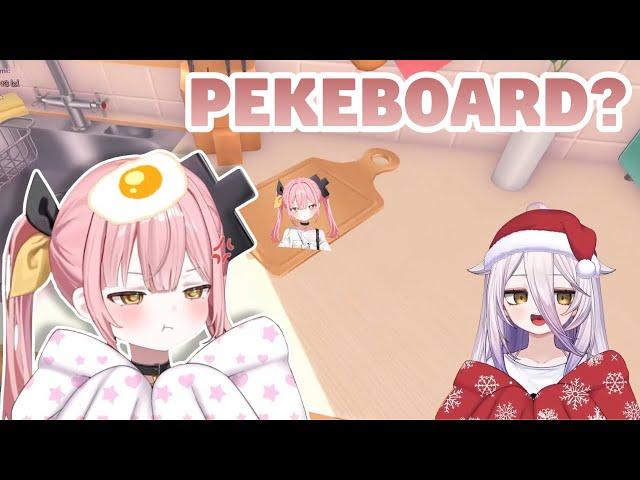 Peke Reacts to Henya calling her a cutting board [Vshojo NOVA]