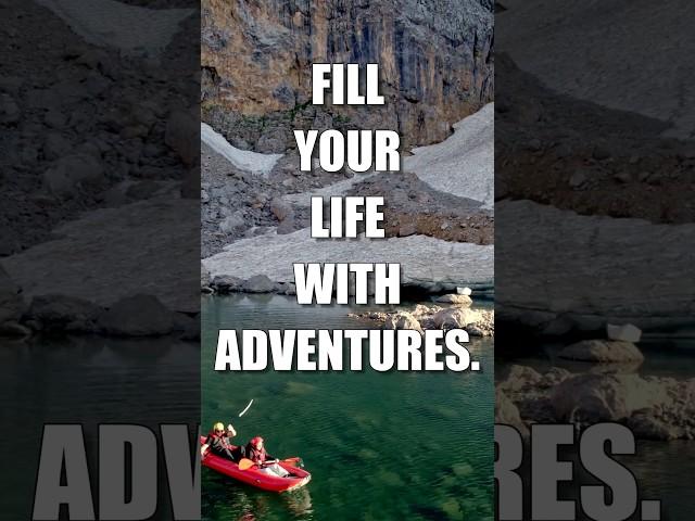 Fill Your Life with Adventures: A Journey to Self-Discovery ️️ #adventure #travel #explore