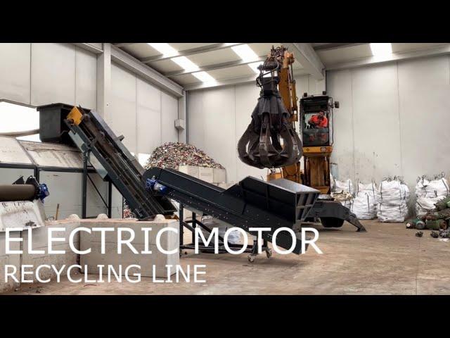 Elektromotor Recyclinganlage | STOKKERMILL Linien und Anlagen