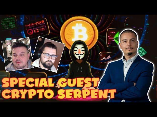 GCP 8 - Top #crypto tips from Special Guest Crypto Serpent - Discussing #xrp and #cryptocurrency