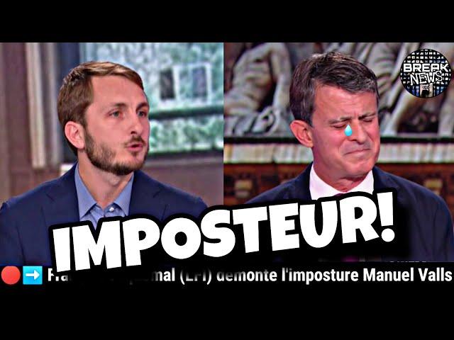 ️François Piquemal ridiculise Manuel Valls en plein direct