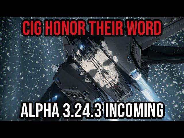 Star Citizen What's Going On - Alpha 3.24.3, CIG Honor Their Word & Insurance Updates