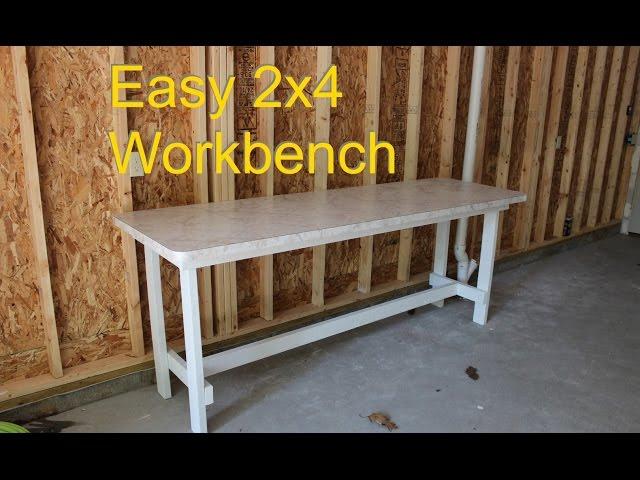 Workbench Plans - How to Make Using 2x4's