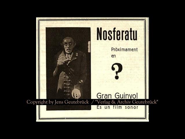 Nosferatu in Spain.  A contribution by Jens Geutebrück