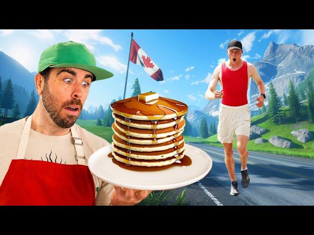 Cooking For This Cross Canada Runner - 75km a Day For 99 DAYS (+10,000cal)