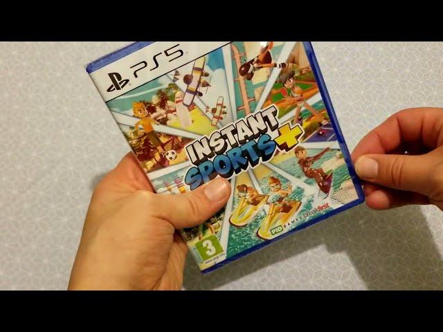 UNBOXING INSTANT SPORTS PLUS PS5