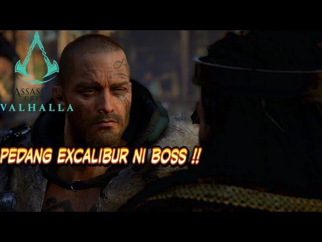 PEDANG EXCALIBUR LEGENDA DI TANAH BRITANIA - ASSASSIN'S CREED VALHALLA INDONESIA