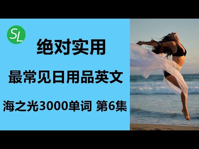 海之光精选3000分类英语单词 第6集 | 初学者必须掌握的核心英文单词 | 提高英语口语听力水平必备词汇