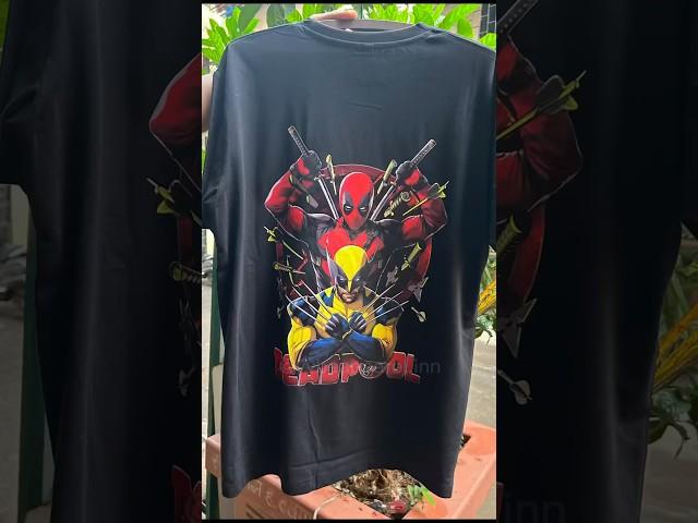 Deadpool Tshirt for Fans | Vybe Clothing Clothing Brand | Print on Demand | DTF print