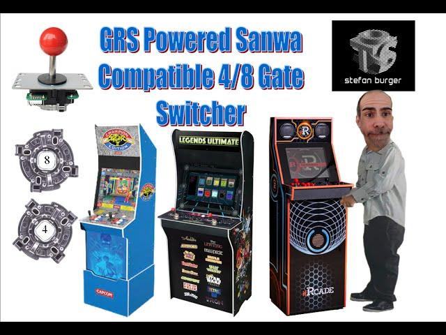 GRS 4/8 Power Gate switcher for your Sanwa Joysticks