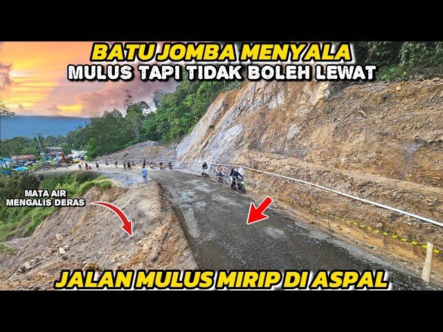 Batu Jomba Road Smooth Like Asphalt