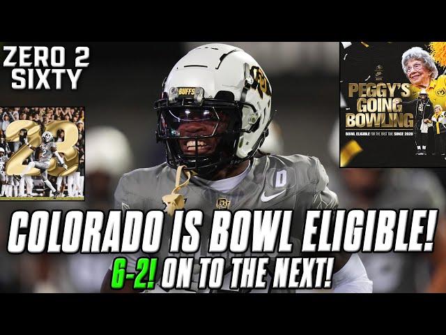 Colorado Is BOWL ELIGIBLE! 6-2, On To The Next! | Zero 2 Sixty