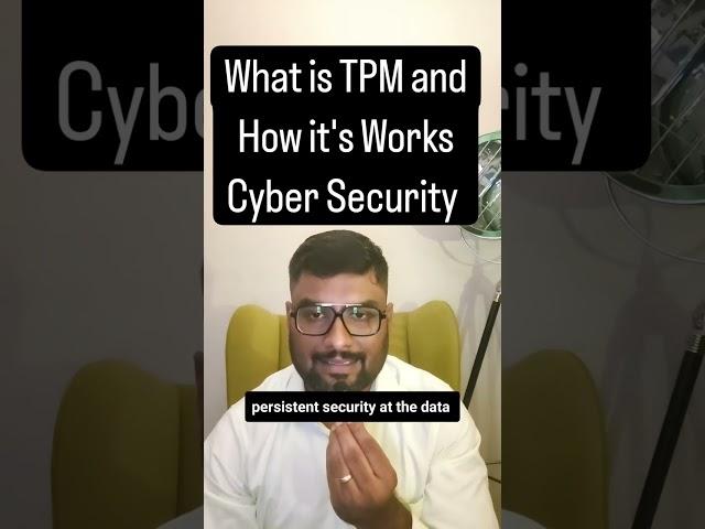 What is TPM and How it's Work