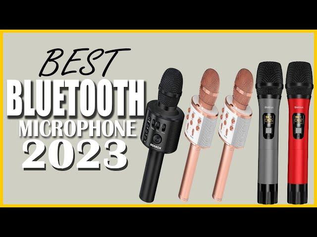 10 Best Microphones Of 2023- The Best Bluetooth Mic For Singing