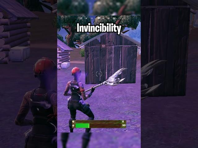 FORTNITE RELOAD INVINCIBILITY GLITCH #fortnite #fortniteshorts #shorts