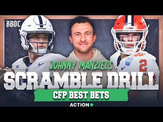 Johnny Manziel PREDICTS Every 1st Round CFP Matchup | College Football Playoff Best Bets