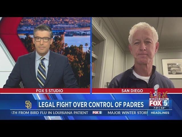 Legal Fight Over Control of The Padres