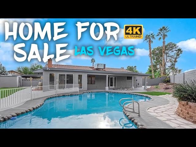 Las Vegas Home for Sale | ULTIMATE Vintage Ranch Style w/ No HOA, Pool, Remodel, Single Story House