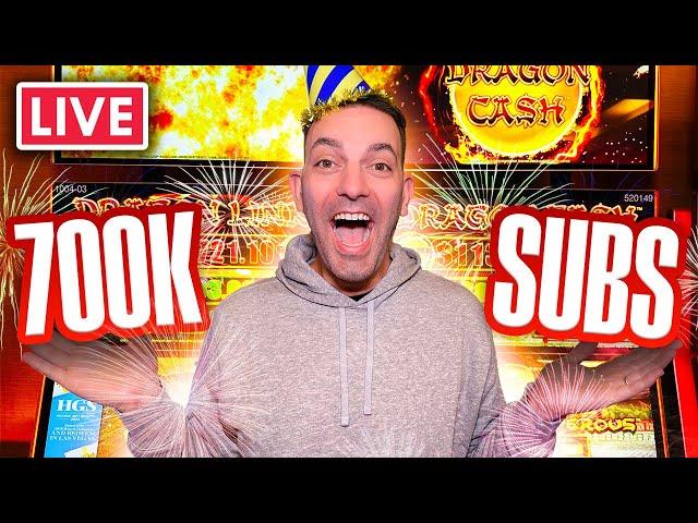  LIVE $70,000 HIGH LIMIT ⫸ 700,000 Subscribers x2 Celebration!