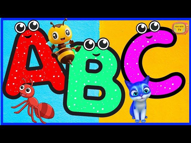 Phonics Song | ABC Song  | ABC Phonics Song | Nursery Rhymes | Kid will Tv | ABC | #1160