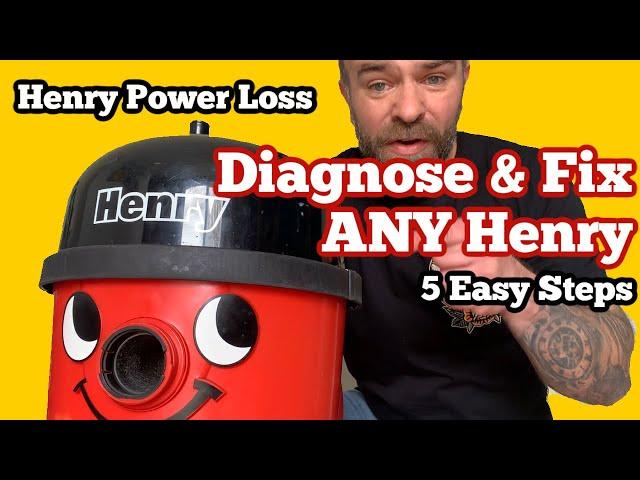 Henry Hoover Stopped Working? 5 Steps to Find and Fix the Fault