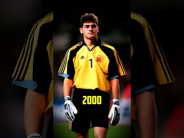 Iker Casillas Football Evolution #ikercasillas  #football #soccer #evolution #shorts #shortvideo