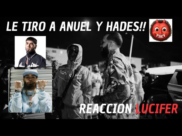 LE TIRA A ANUEL Y HADES EN UN MISMO TEMA REACCION A LUCIFER - YOVNGCHIMI