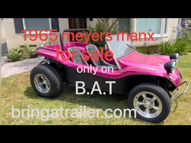 1965 MEYER MANX VW DUNE BUGGY BRILLIANT BORDEAUX COLOR CODE 59P OFFERED ON BRING A TRAILER JUNE 2022