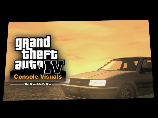 GTA IV Console Visuals Mod | Short Comparison in 4K