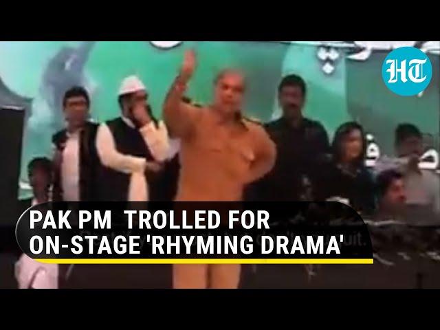 Pak PM trolled for 'Bharatanatyam'; Video goes viral as Shehbaz Sharif rhymes on-stage