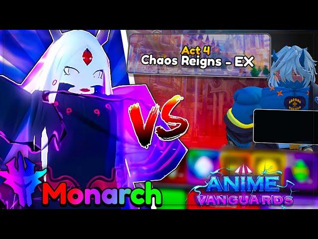 MONARCH Kaguya Vs Anime Vanguards (Solo The Game?)