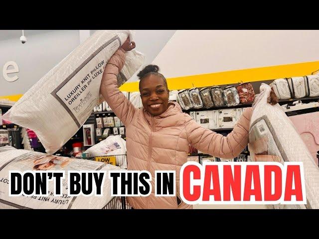 SHOP WITH ME! Do Not Buy This In Canada | Shopping Vlog