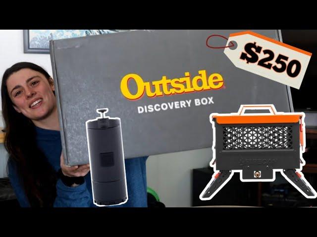 Unboxing the $250 Mystery Outdoor Cairn Subscription Box | Is it worth it?! | Outside Discovery Box