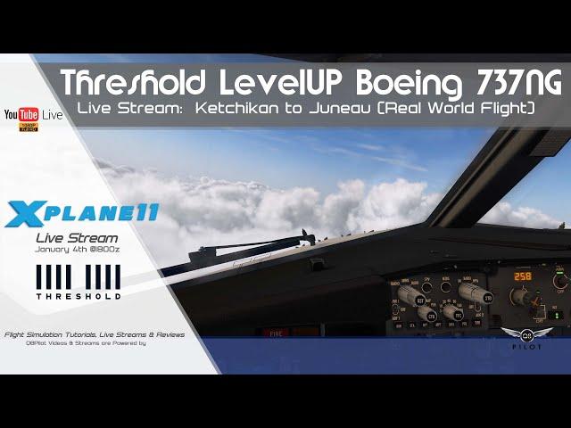 Threshold LevelUP Boeing 737 NG | PAKT-PAJN | X-Plane 11