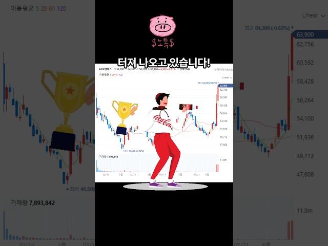 LG CNS 떡상! 디지털 화폐 대장주로 간다? 물린 개미들 드디어 탈출!
