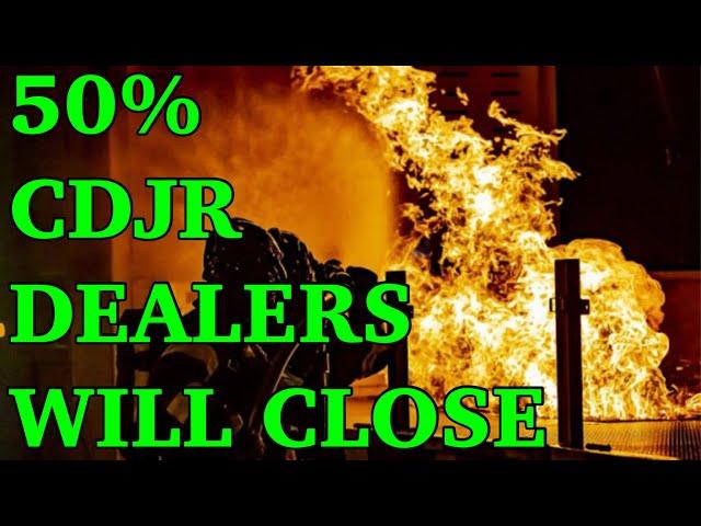 GOING OUT OF BUSINESS! 50% CDJR Dealerships will CLOSE because of STELLANTIS & High Interest Rates