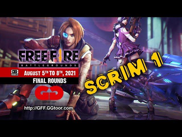 [GGtoor Free Fire Scrim #1] - Grand Finals (Battle Royale)