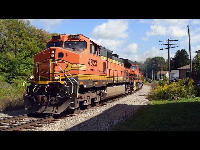 First look at a new GE Dash-9 on the B&P Railroad