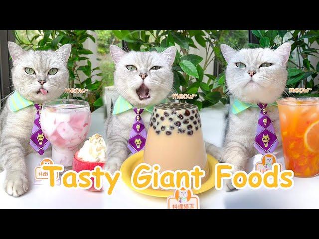 【Chef Cat Cooking】Cat's Creative Food Ideas | Candy&Drinks | Chef Cat Cooking TIKTOK 2022