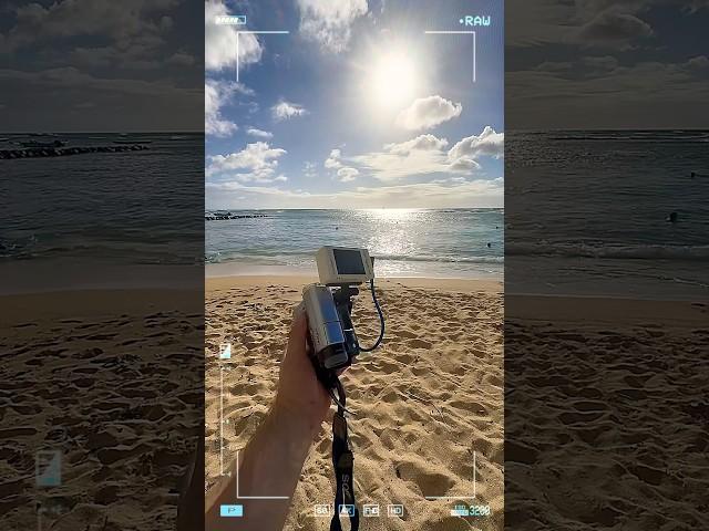 the places a camera will take you #vhscommunity #retrovideo #hi8 #sonycamcorder