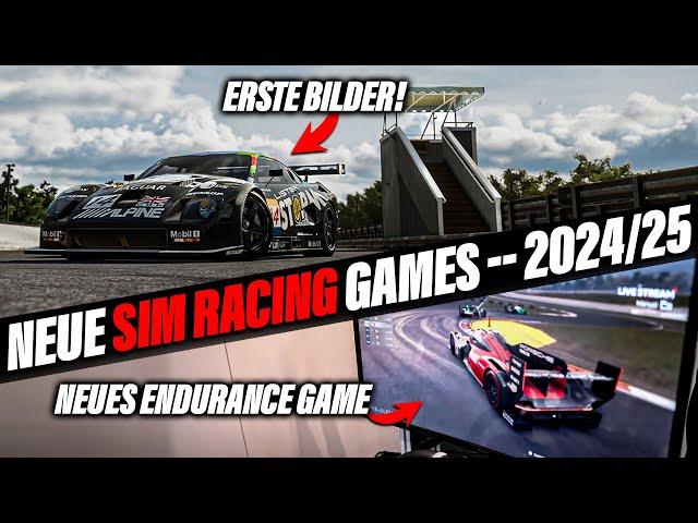 Diese NEUEN Sim Racing Spiele kommen 2024 & 2025!