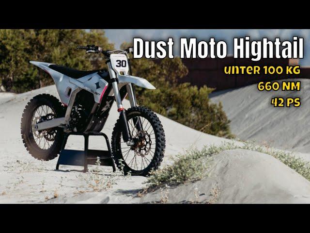 2025 Dust Moto Hightail Dirtbike: Elektro-Motocross für Offroad-Abenteuer