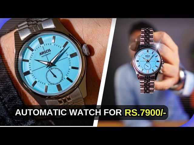 Best Looking Automatic Watch Under ₹8000 : Argos Apollo III