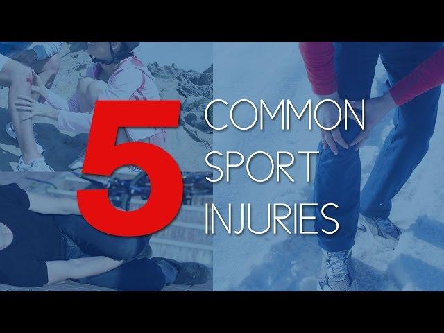 5 Common Sports Injuries