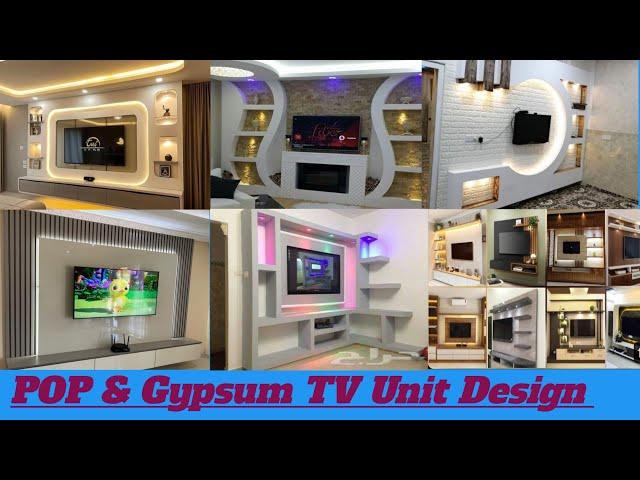 Latest TV Wall Unit Design || Modern TV Wall Unit Design || #pop #decoration #design