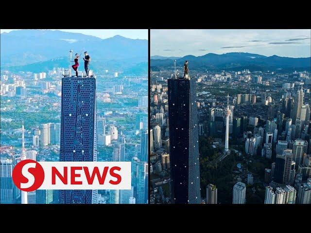 Daredevil duo who scaled Merdeka 118 tower under probe