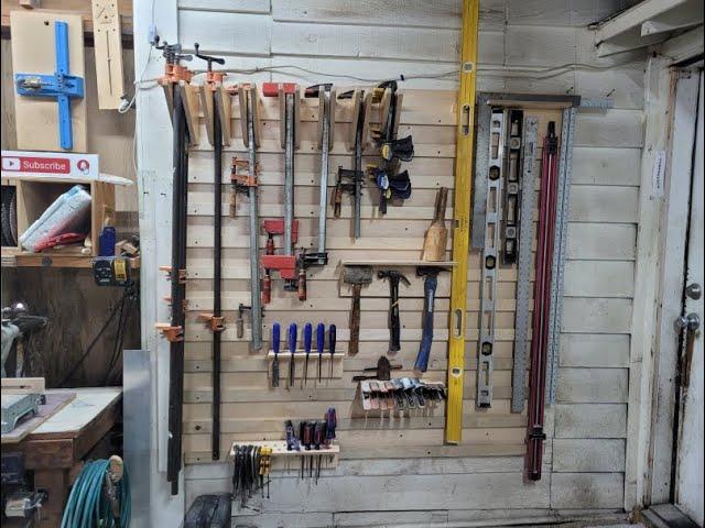 Building a French Cleat Storage Wall