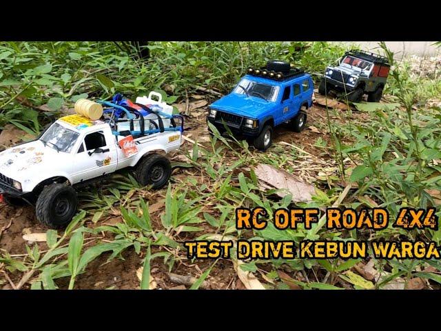 Rc Off road Mn78 vs Mn99s vs Wpl c24 Test Drive Bukit Curam