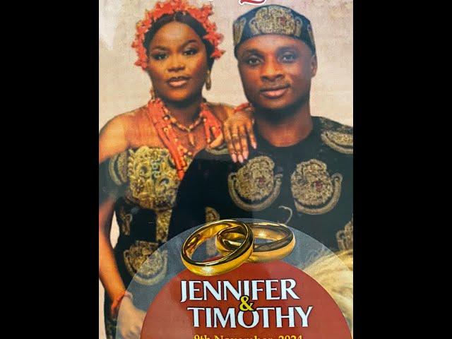 WEDDING CEREMONY OF JENNIFER AND TIMOTHY || 9TH NOVEMBER 2024