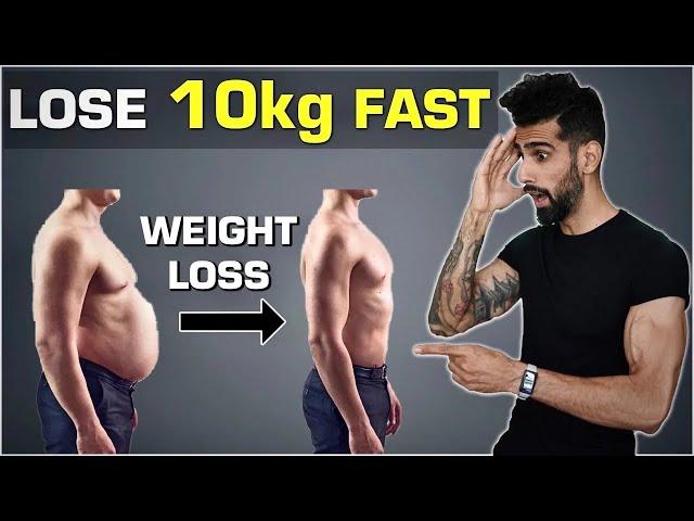 FASTEST Way To LOSE 10 kg Weight At HOME